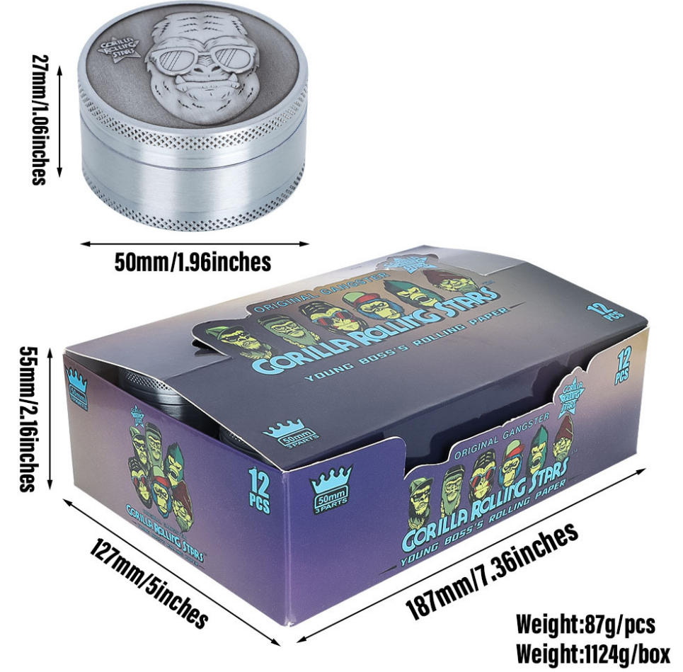 GORILLA ROLLING STARS Grinder - Ansicht 3