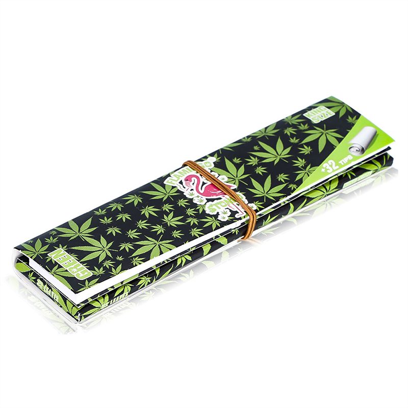 STONED FLAMINGO Hemp Papers + Tips — 110mm