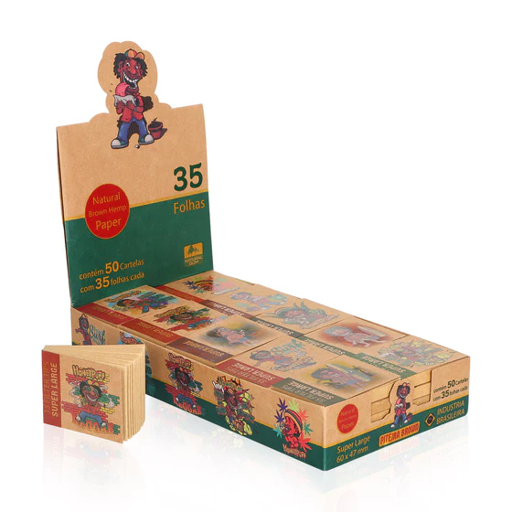 HONEYPUFF Kraft Paper Filtertips ultra-breit — Standard