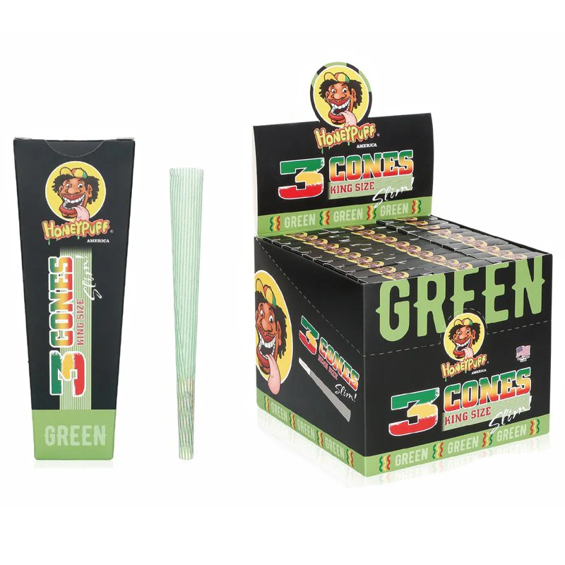 HONEYPUFF Cones (3 Stk.) — GREEN