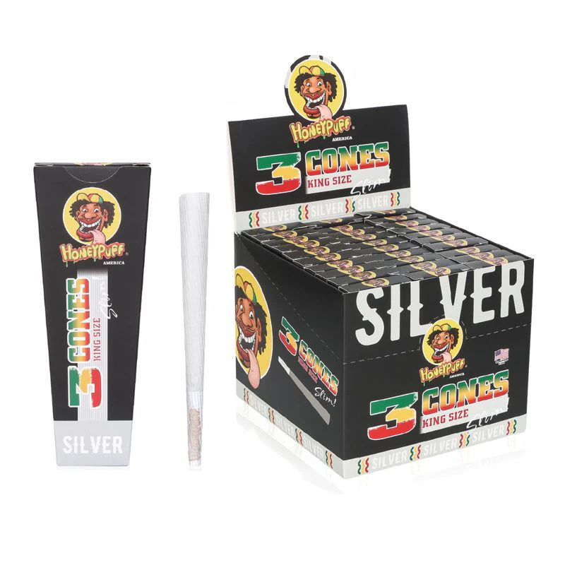 HONEYPUFF Cones (3 Stk.) — SILVER