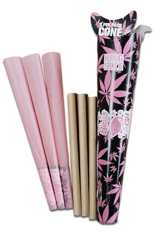 STONED FLAMINGO Hemp Cones (3 Stk.) (VE 32) - Ansicht 3