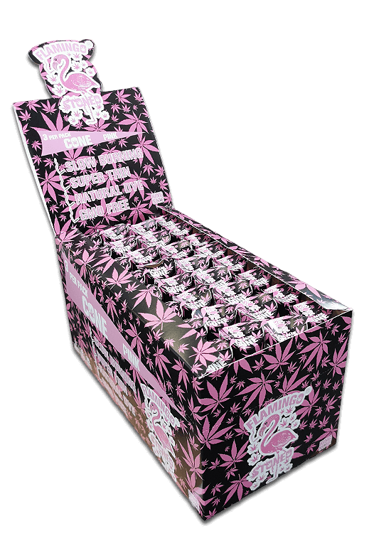 STONED FLAMINGO Hemp Cones (3 Stk.) (VE 32) - Ansicht 2