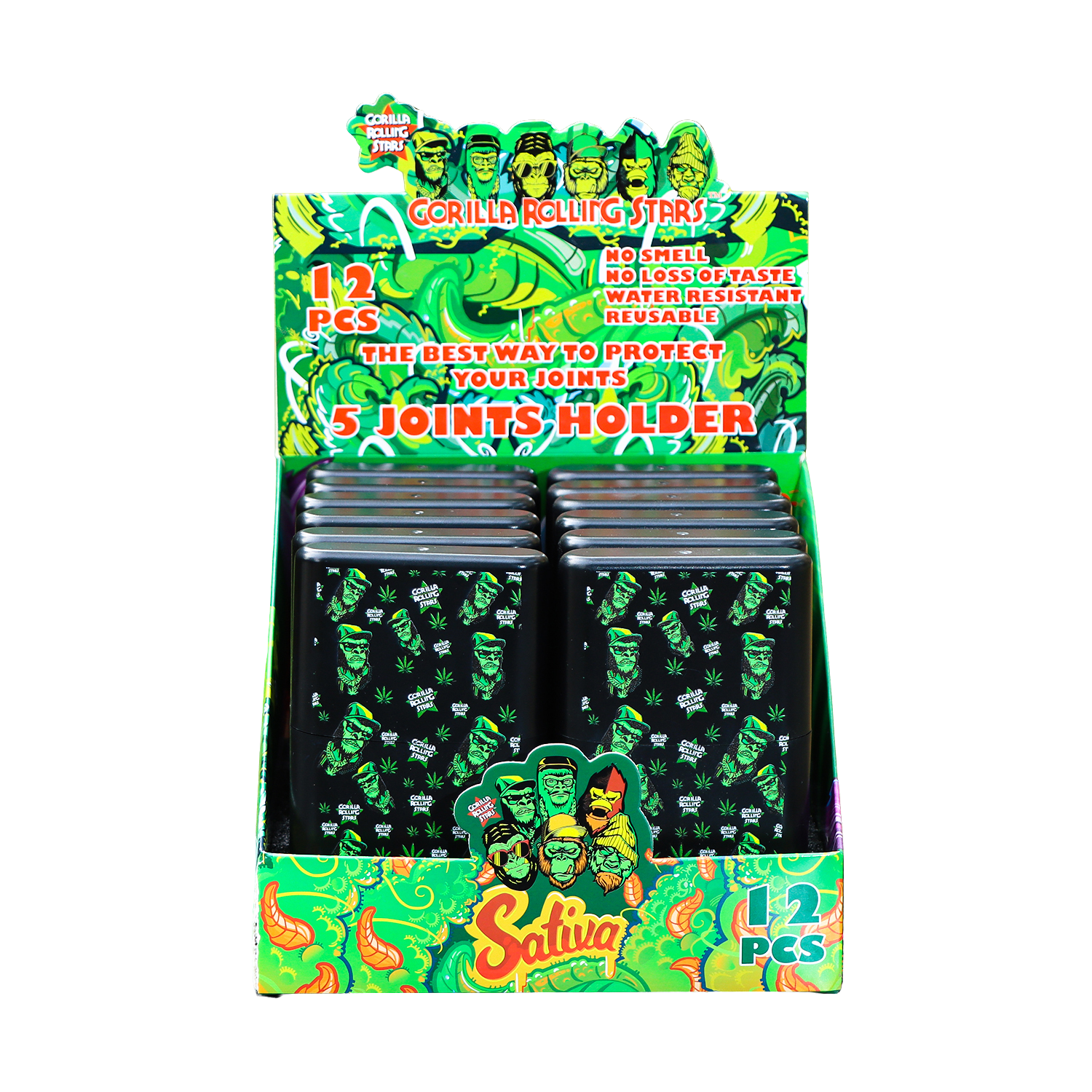 GORILLA ROLLING STARS Zigaretten Tube Box - Ansicht 3