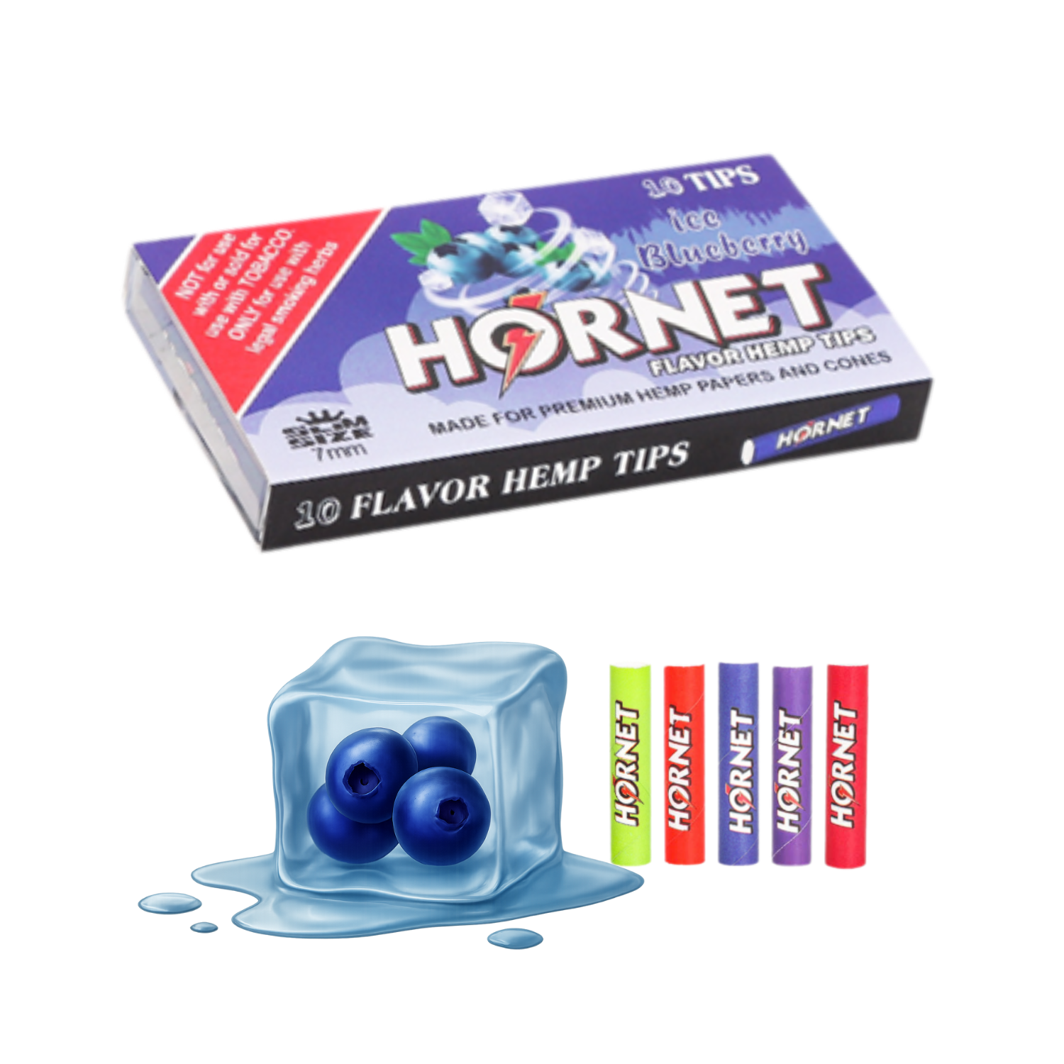 HORNET Flavor Pop Filter (10 Stk.) — Blueberry