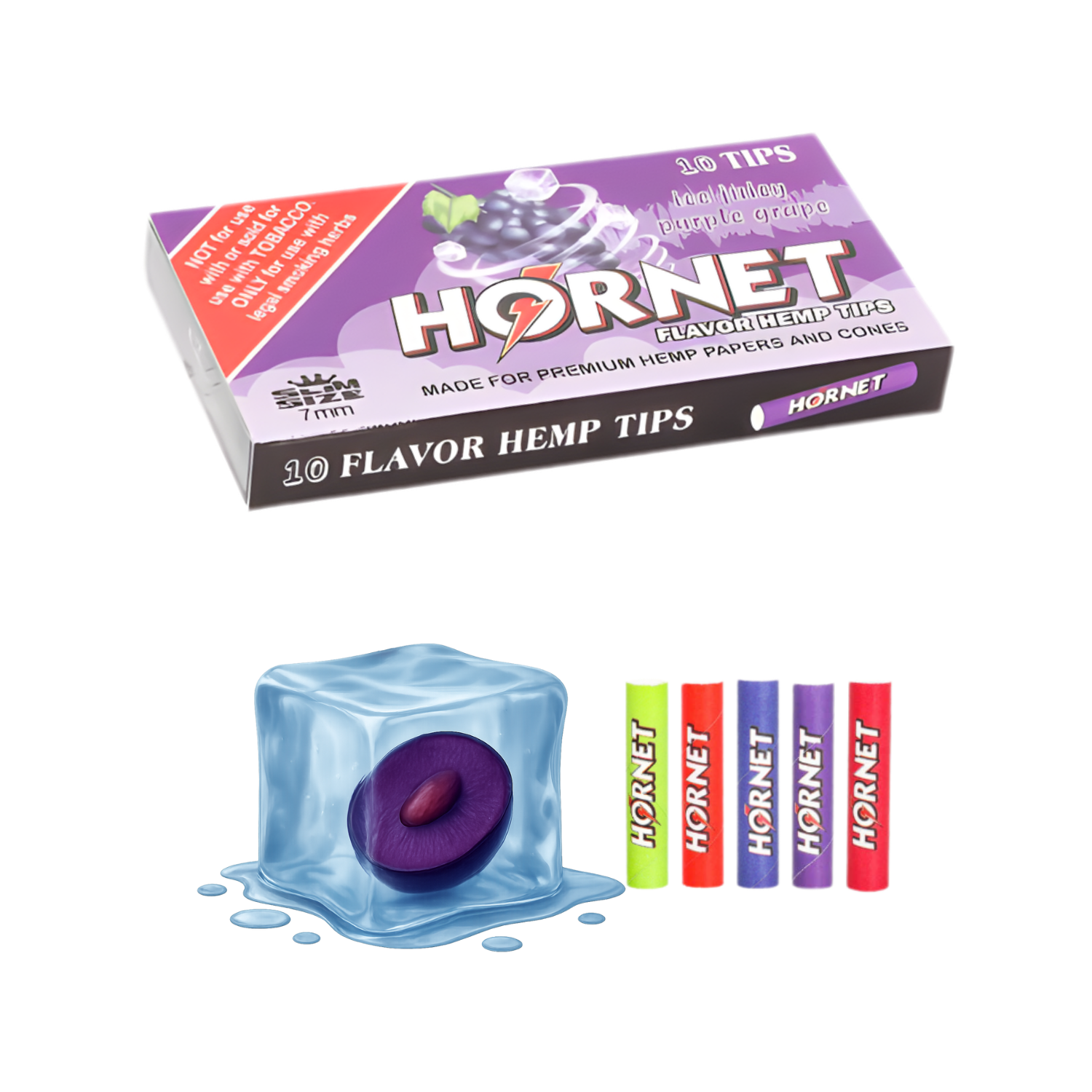 HORNET Flavor Pop Filter (10 Stk.) — Grape