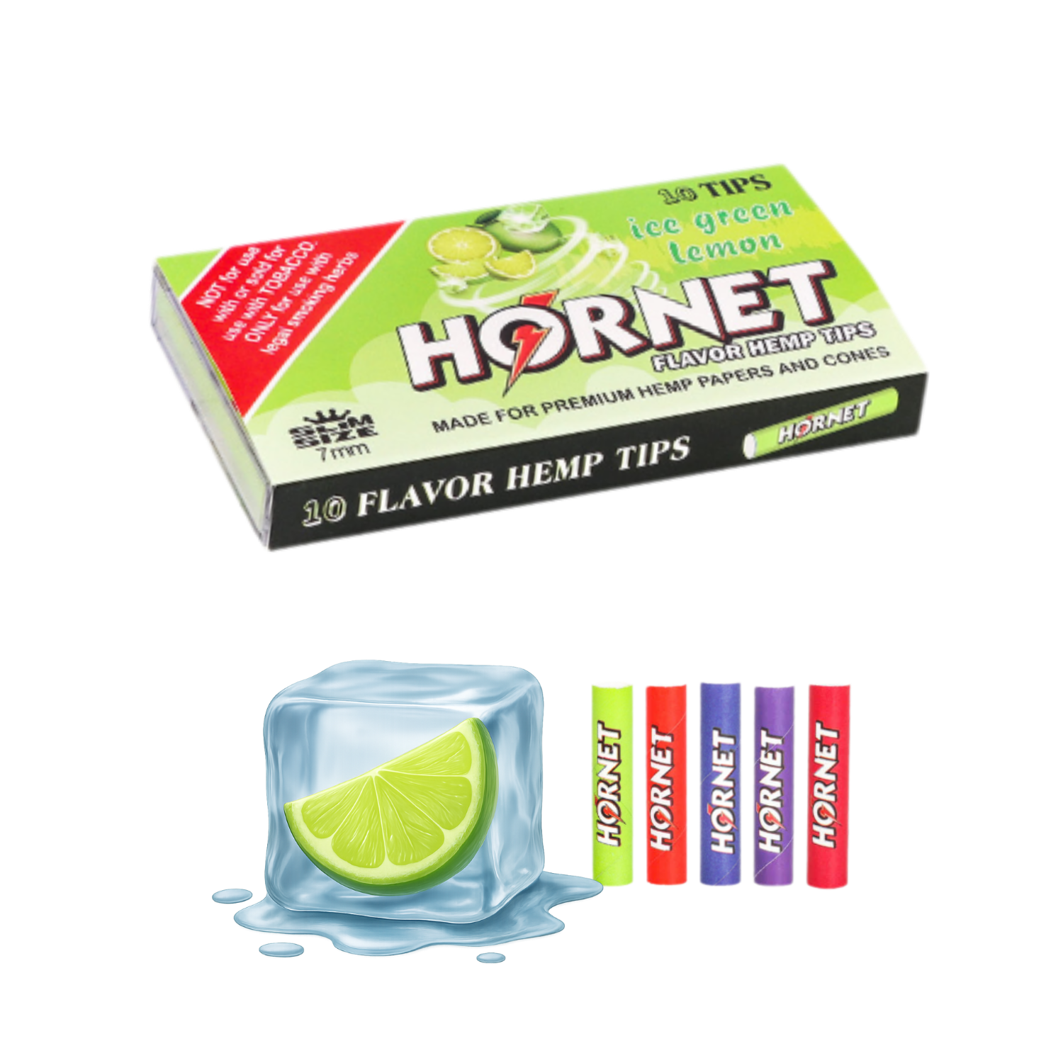 HORNET Flavor Pop Filter (10 Stk.) — Lemon