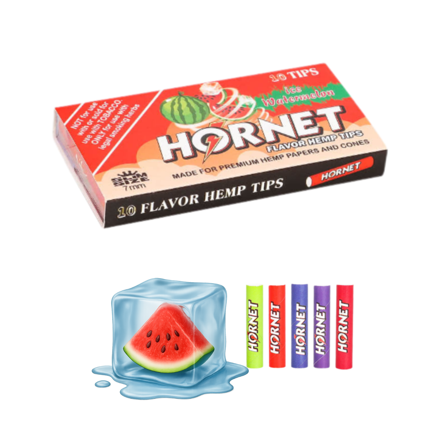 HORNET Flavor Pop Filter (10 Stk.) — Watermelon