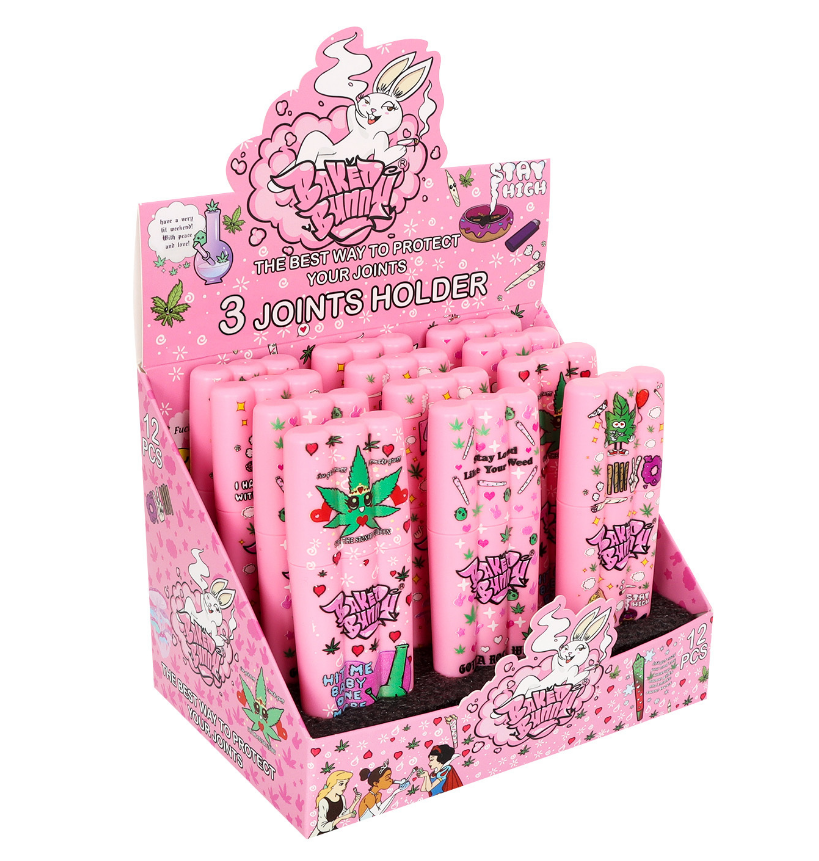 BAKED BUNNY Zigaretten Tube 3er — pink