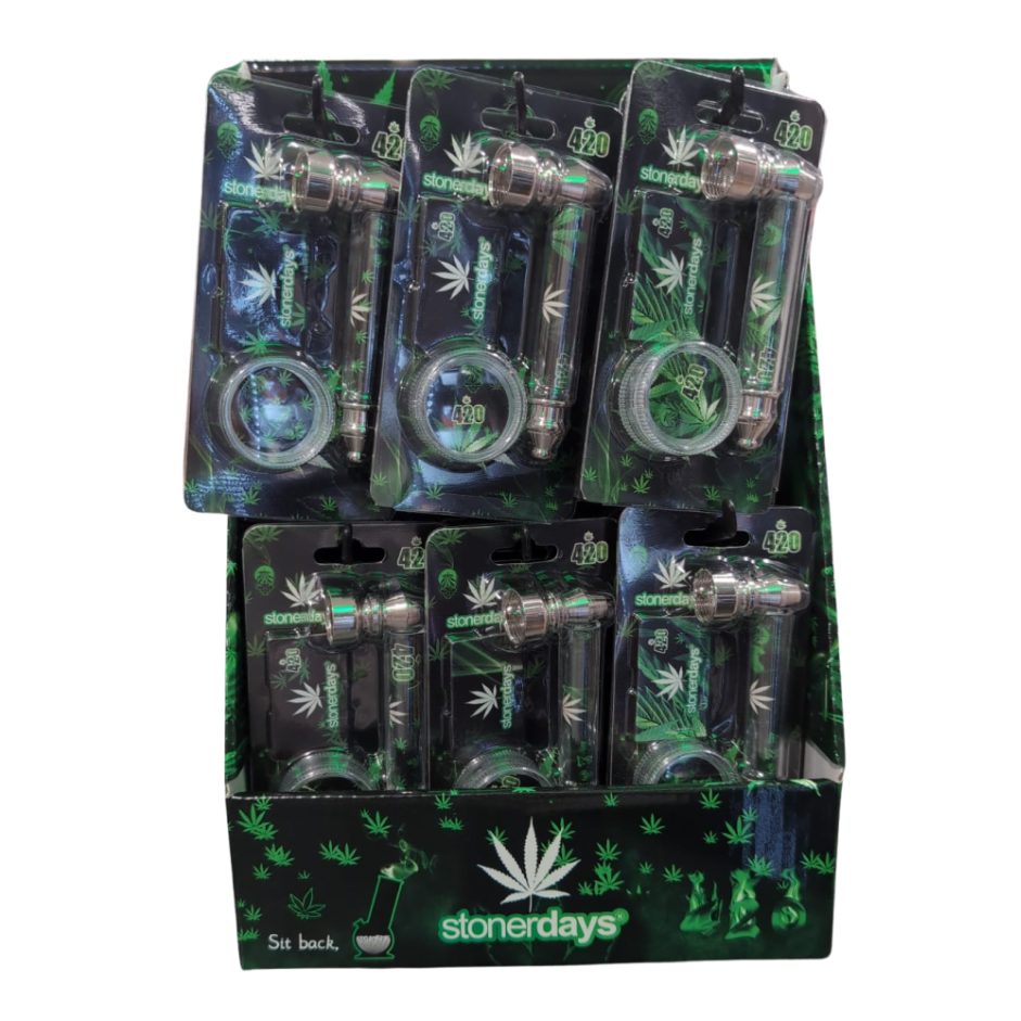 PIPE SET: Metallpfeife + Grinder + Siebe - Ansicht 2