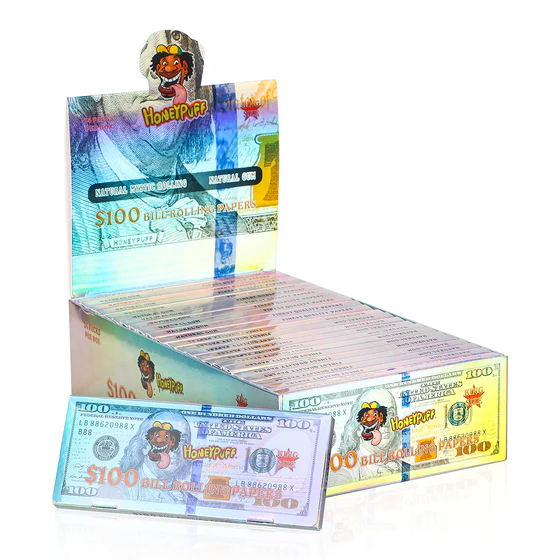 HONEYPUFF Dollar & Euro Papers — DOLLAR-Print Papers 110mm